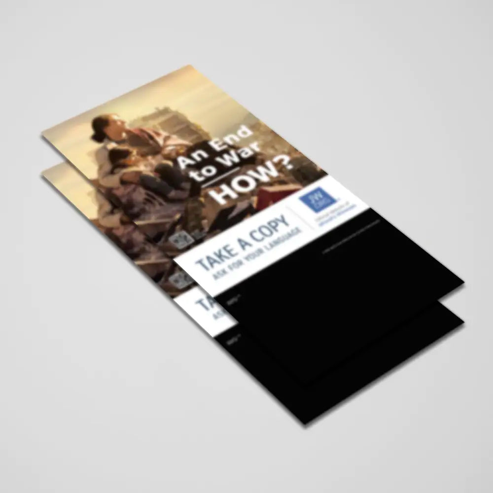 2025 Vol 1 Watchtower - An End to War - How?